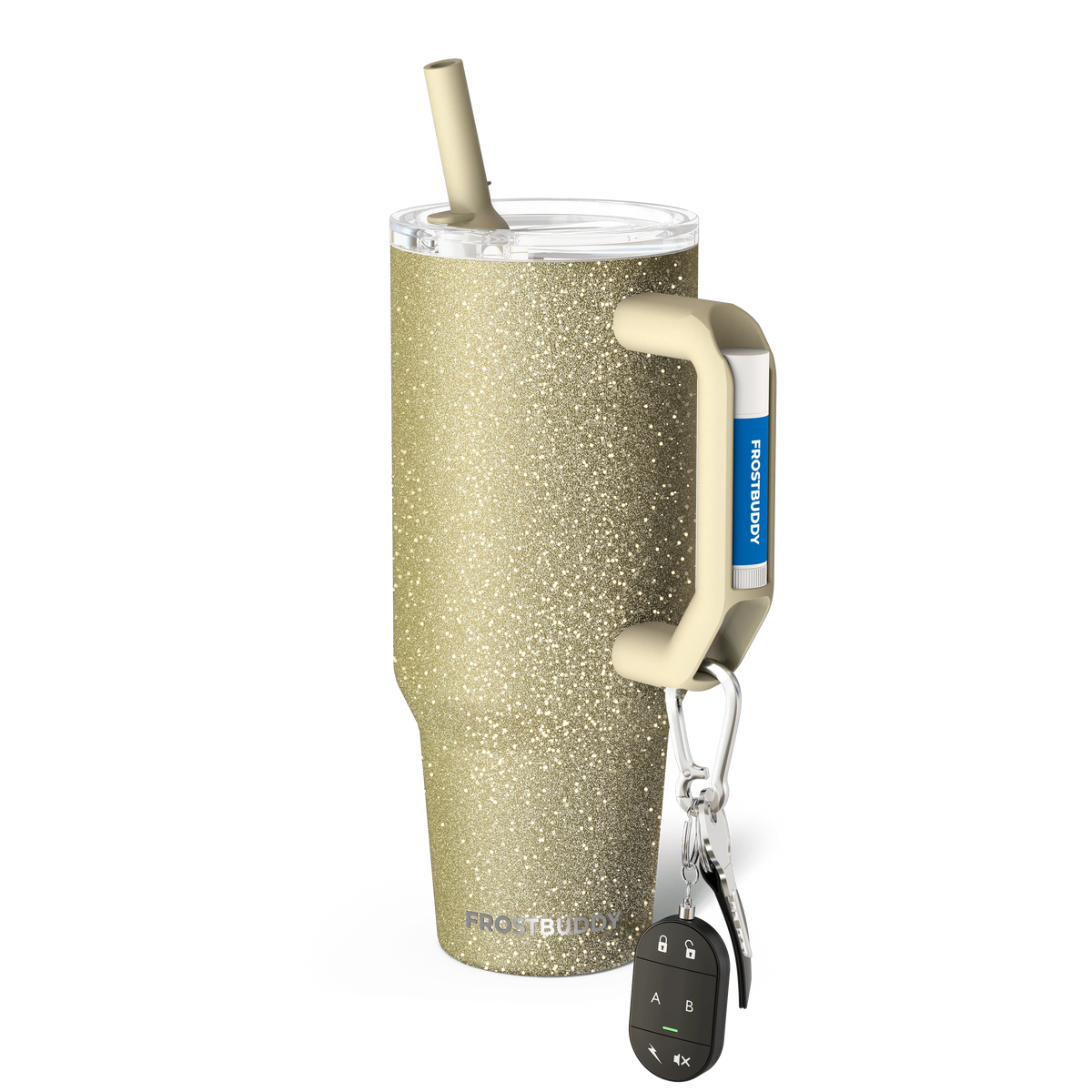 Thicc Buddy 40oz | Champagne Glitz